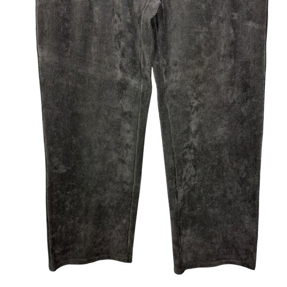 L.L. Bean Corduroy Ribbed Casual Pullon Lounge Pants Dark Gray Size XL - Picture 6 of 11
